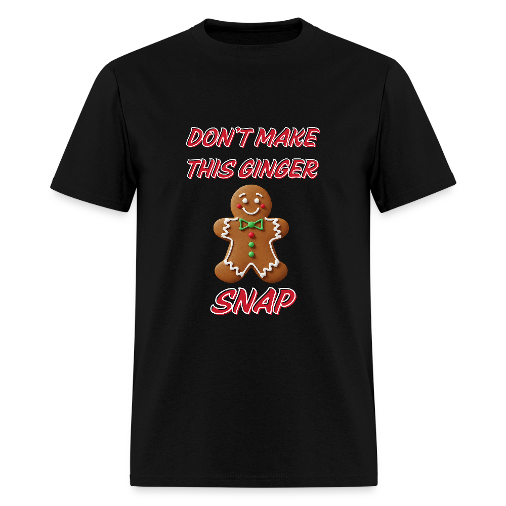 Ginger SNAP T-Shirt | GILDAN 5000 - black