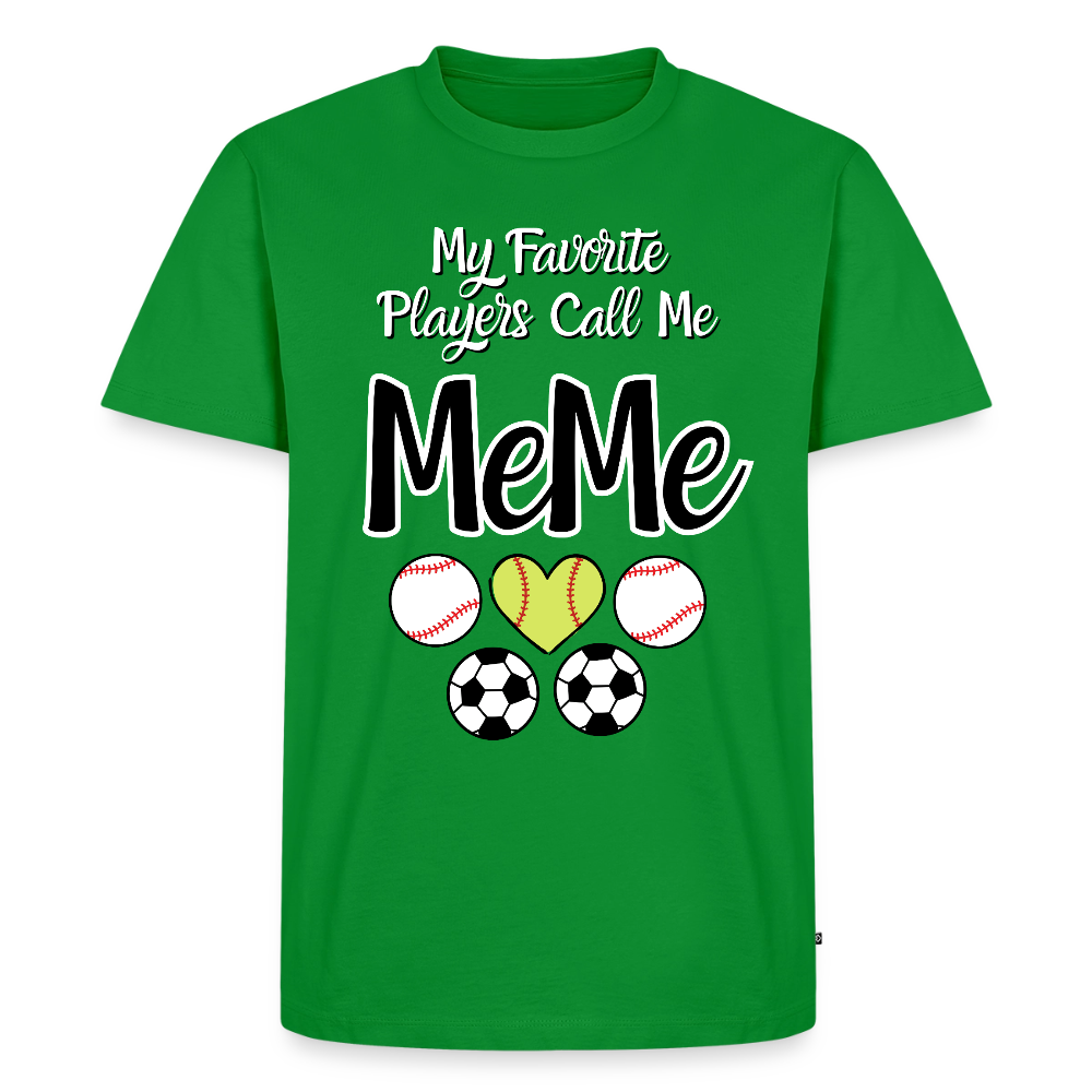 Favorite Players Call Me MeMe Premium Adult T-Shirt - green
