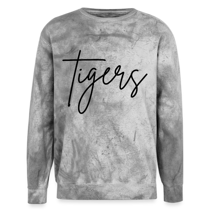 Tigers Unisex Colorblast Crewneck Sweatshirt - smoke