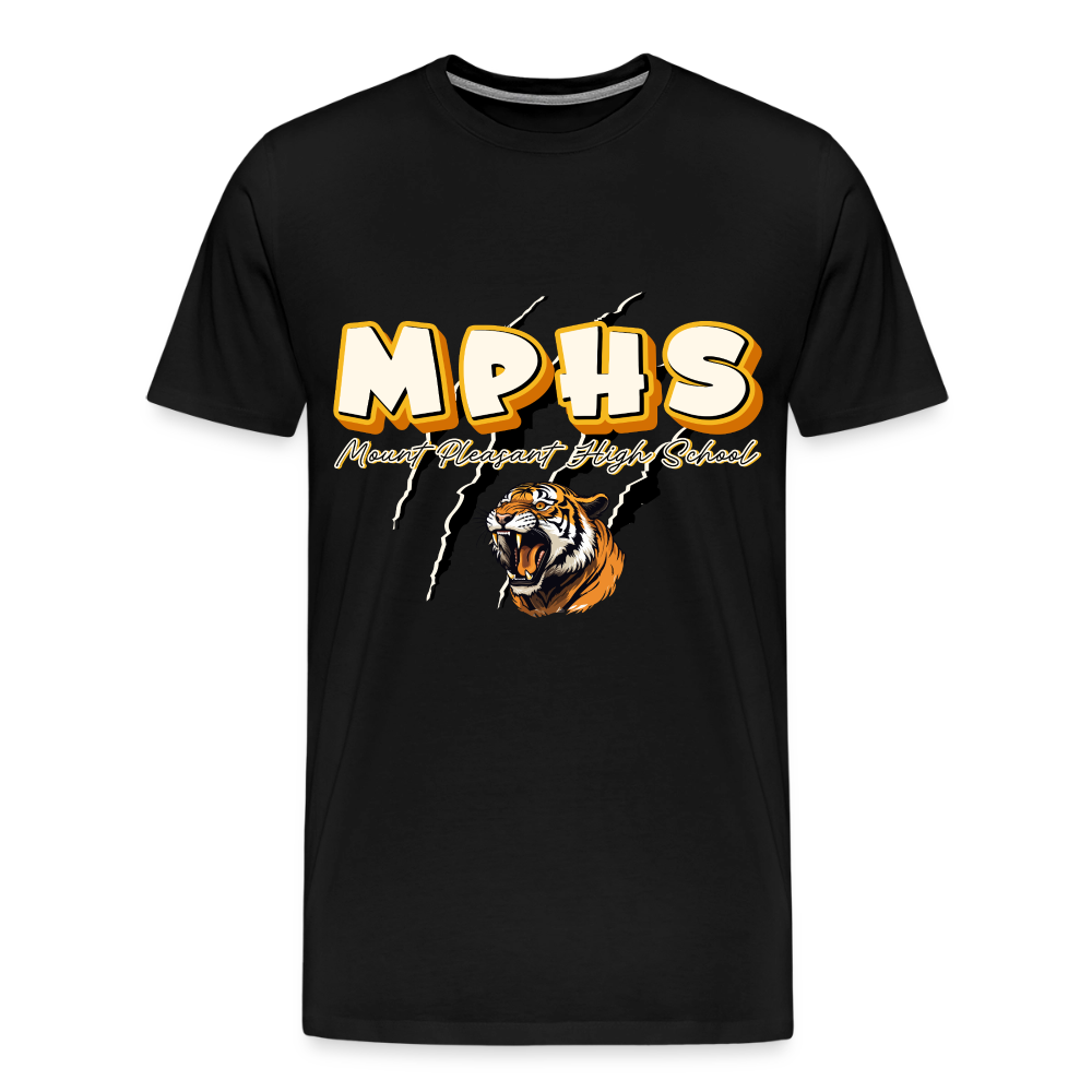 MPHS Tiger Premium Adult T-Shirt - black