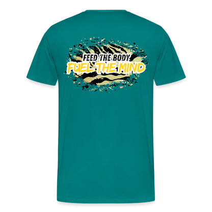 Child Nutrition Logo & Motto Premium T-Shirt - teal