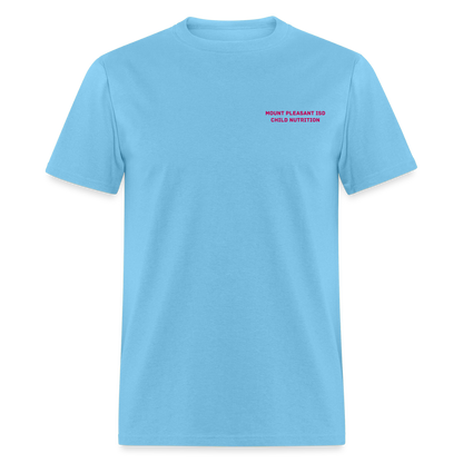 MPHS Nutrition Convo Hearts Classic T-Shirt - aquatic blue