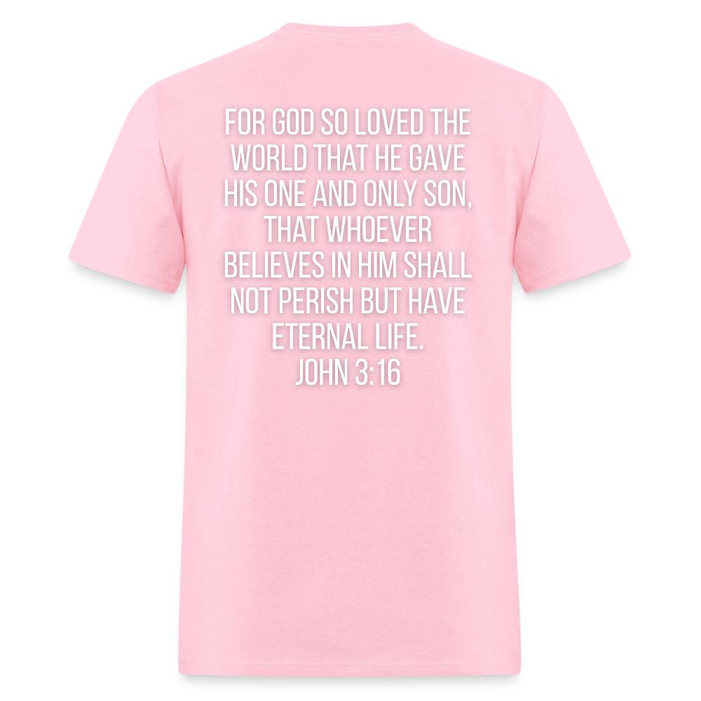 John 3:16 Classic T-Shirt - pink