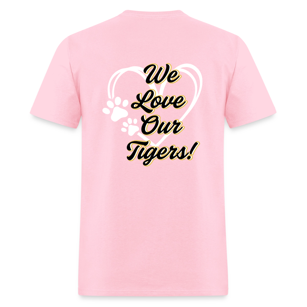 MPHS Black and Gold Love  T-Shirt | GILDAN 5000 - pink