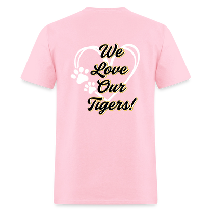 MPHS Black and Gold Love  T-Shirt | GILDAN 5000 - pink