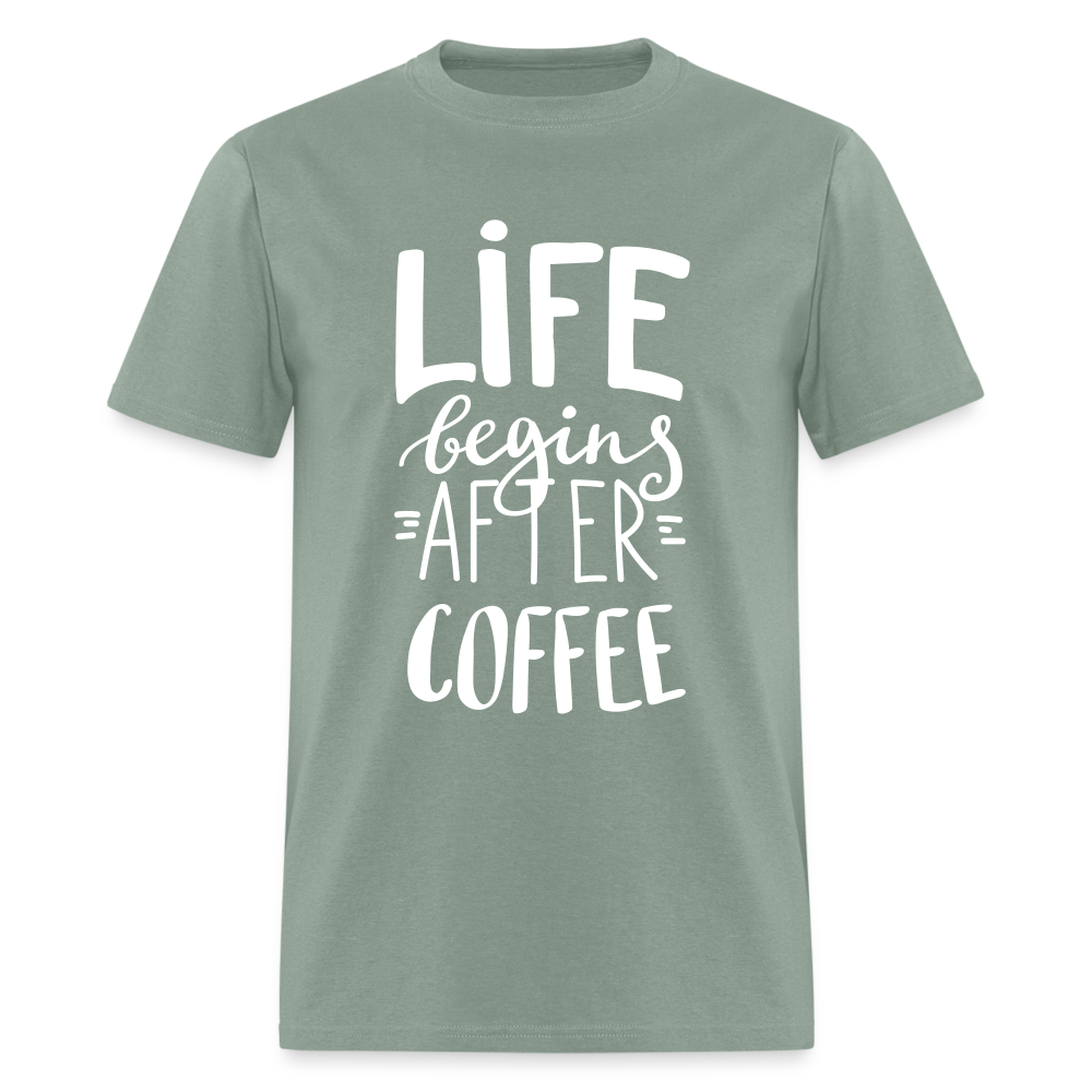 Life after Coffee Classic T-Shirt - sage