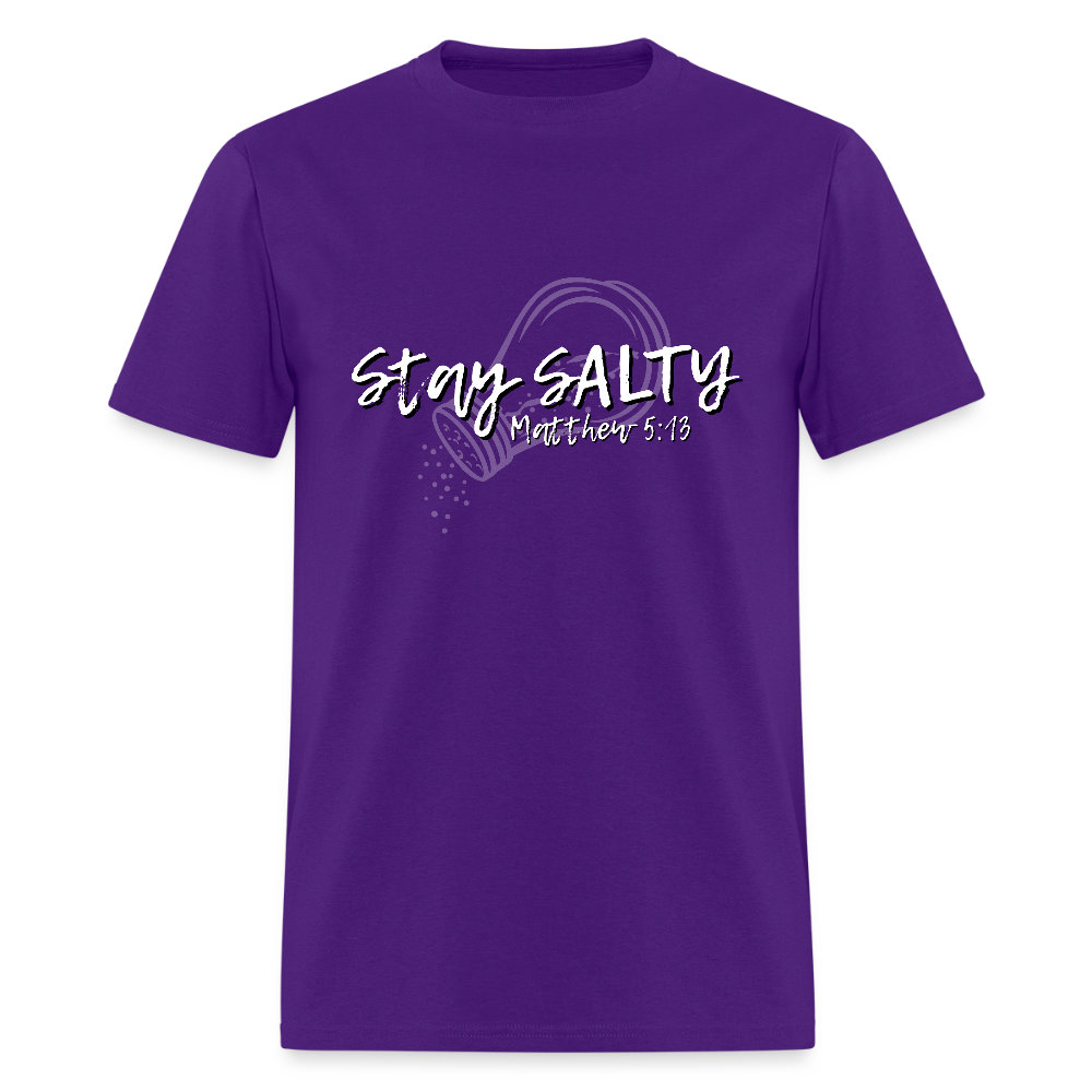 Stay Salty T Shirt - purple