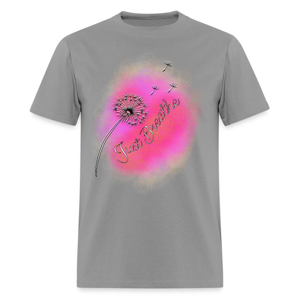 Just Breathe T-Shirt | GILDAN 5000 - gravel 