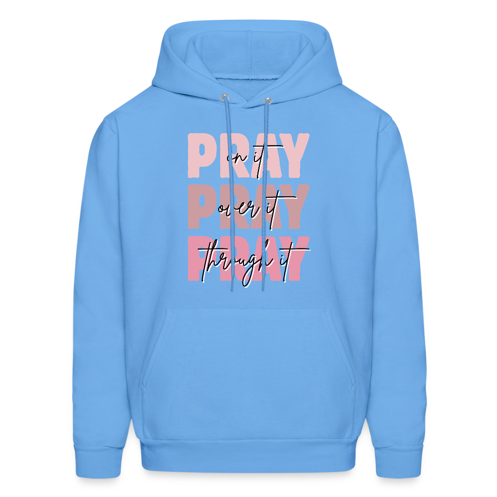 PRAY PRAY PRAY Hoodie - carolina blue
