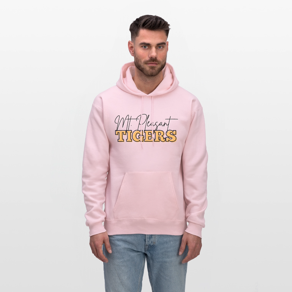 MP Tigers Bleed Black & Gold Men's Hoodie - pale pink