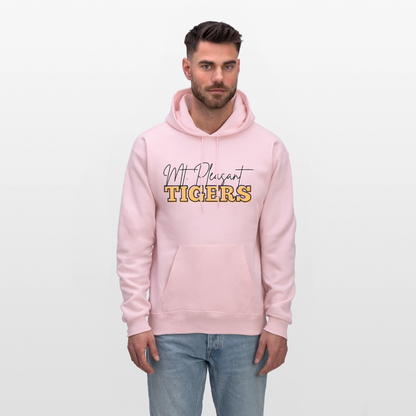 MP Tigers Bleed Black & Gold Men's Hoodie - pale pink