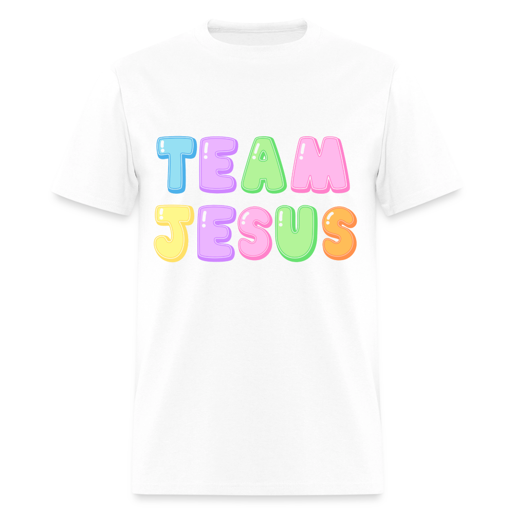 Team Jesus T-Shirt | GILDAN 5000 - white