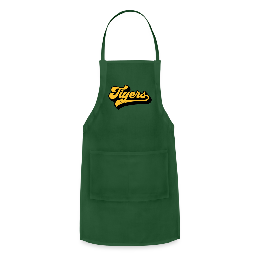 Tigers Adjustable Apron - forest green