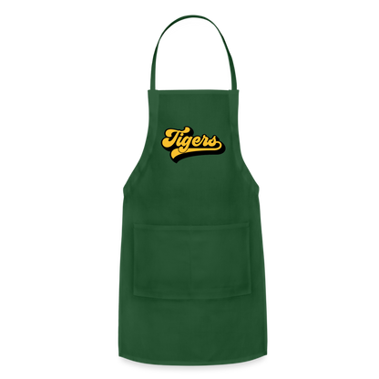 Tigers Adjustable Apron - forest green