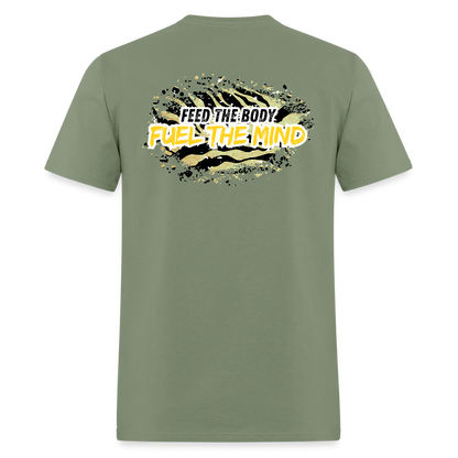 MPISD Child Nutrition LOGO & Motto T-Shirt | GILDAN 5000 - military green