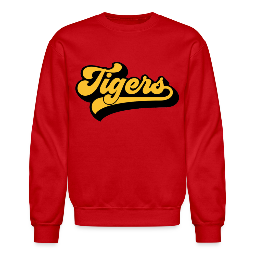 Tigers Crewneck Sweatshirt - red