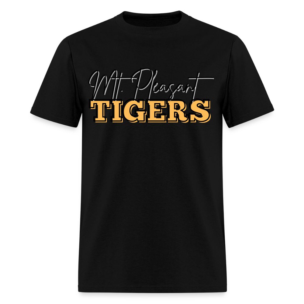MP Bleed Black and Gold T-Shirt | GILDAN 5000 - black