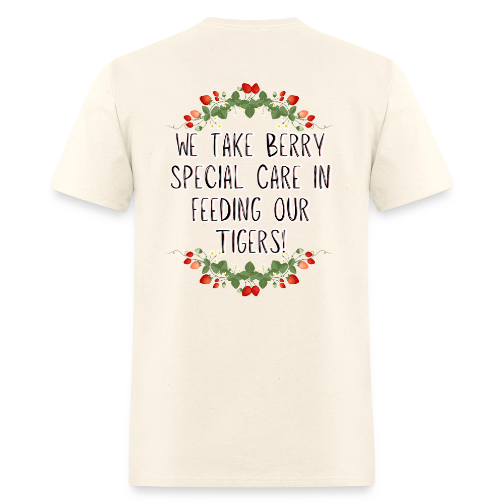 MPHS Berry Special Care in Feeding Our Tigers T-Shirt | GILDAN 5000 - sweet cream heather