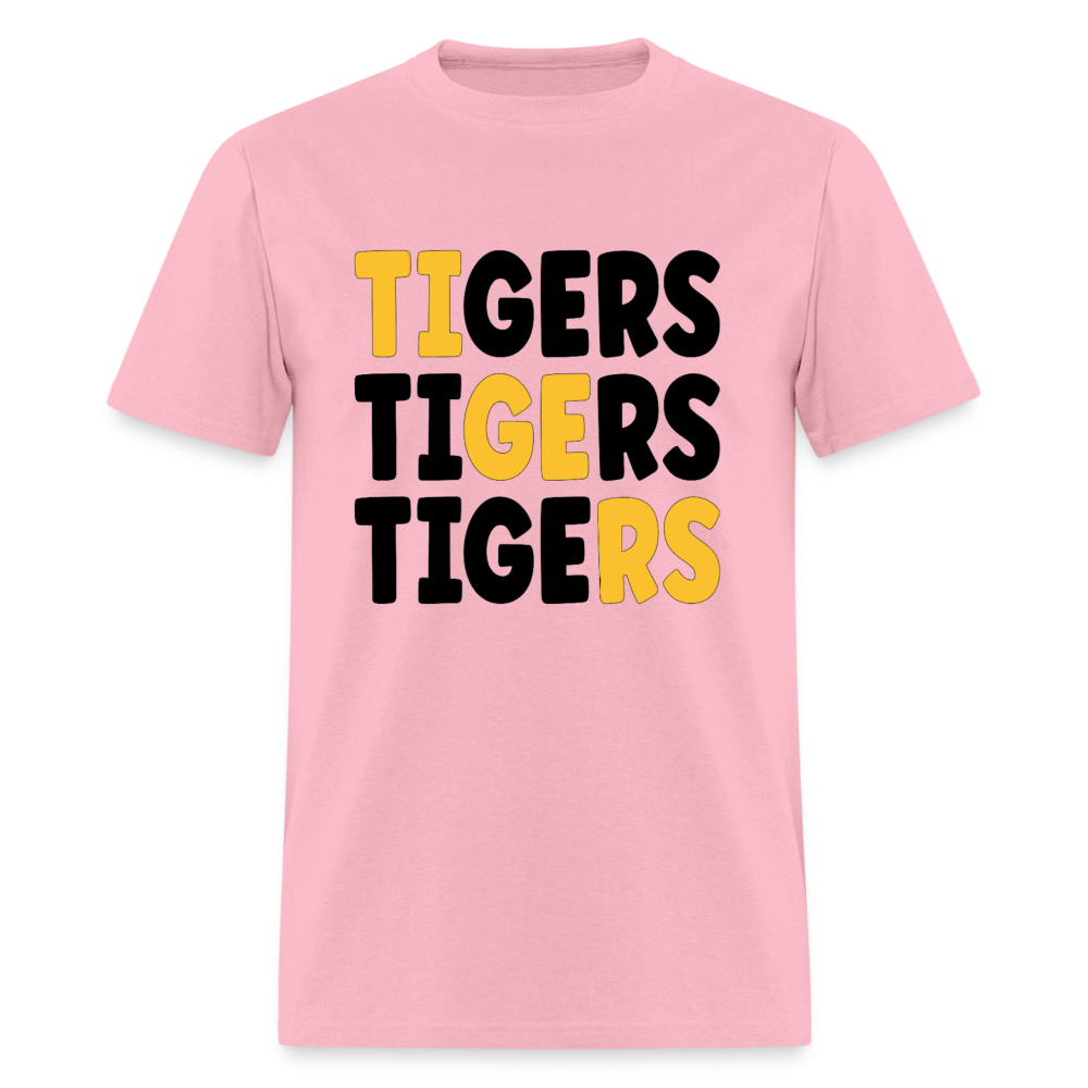 Tigers x 4 Unisex Classic T-Shirt - pink