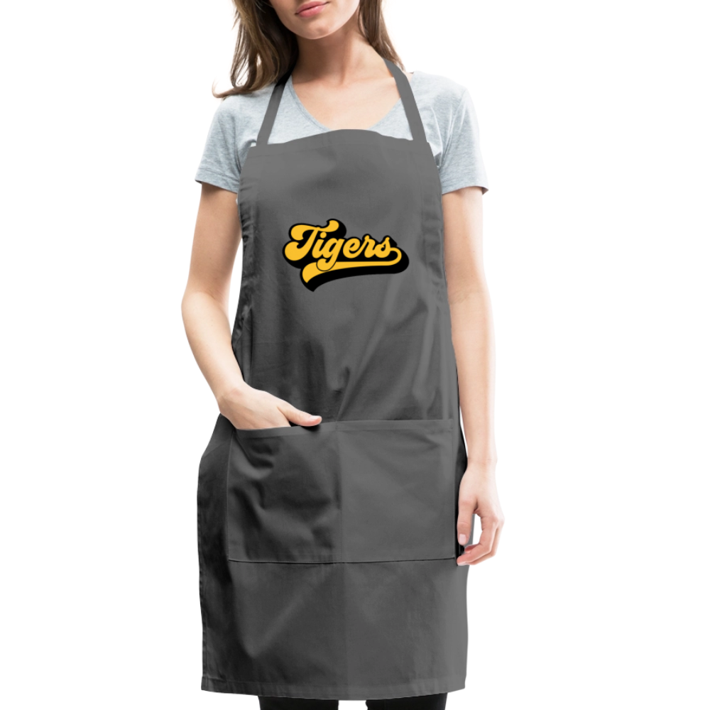 Tigers Adjustable Apron - charcoal