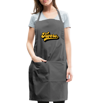 Tigers Adjustable Apron - charcoal