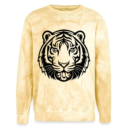 Tiger 903 Unisex Colorblast Crewneck Sweatshirt - citrine