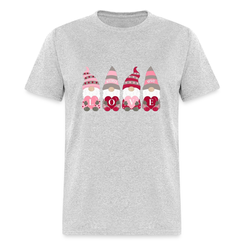 Love Gnomes Unisex Classic T-Shirt - heather gray