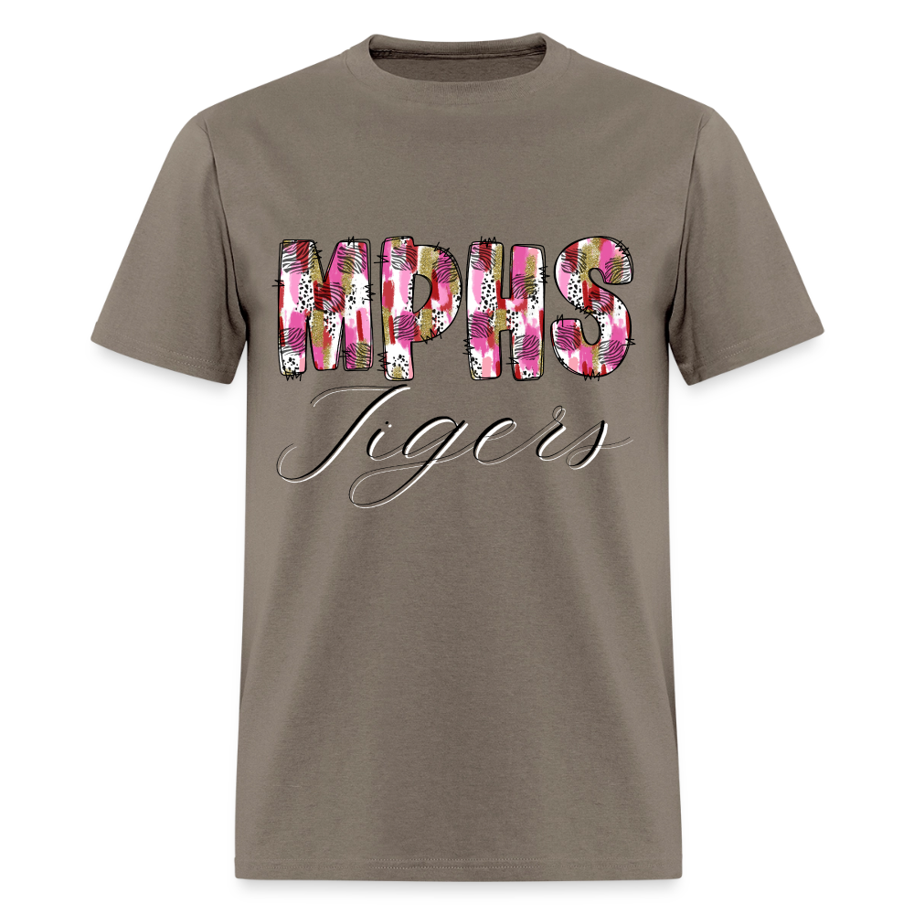 MPSH Tigers Patchwork T-Shirt | GILDAN 5000 - safari
