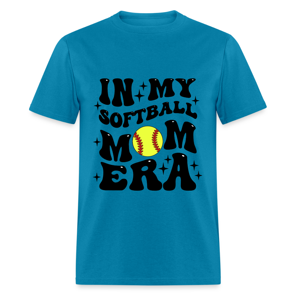 Softball Mom Era Classic T-Shirt - turquoise