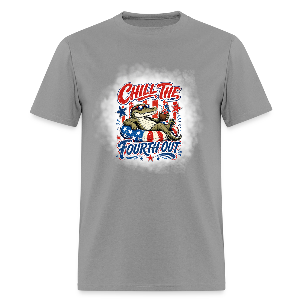 Chill the Fourth Out Croc T-Shirt | GILDAN 5000 - rock
