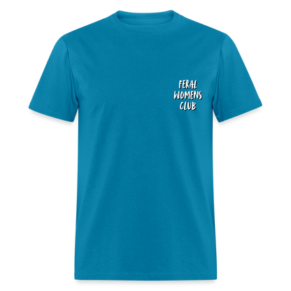 FWC Butterflies & High Blood Pressure Classic T-Shirt - turquoise