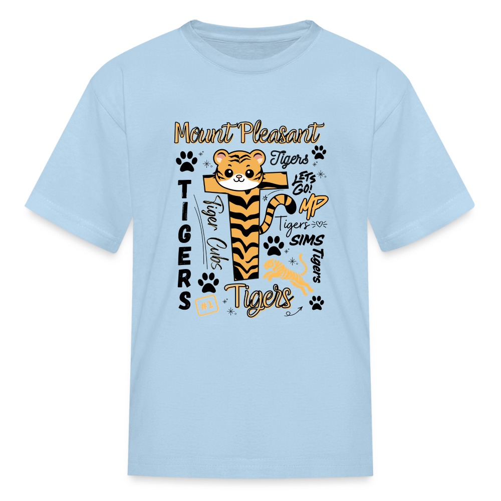 SIMS Tigers Kids' T-Shirt - powder blue