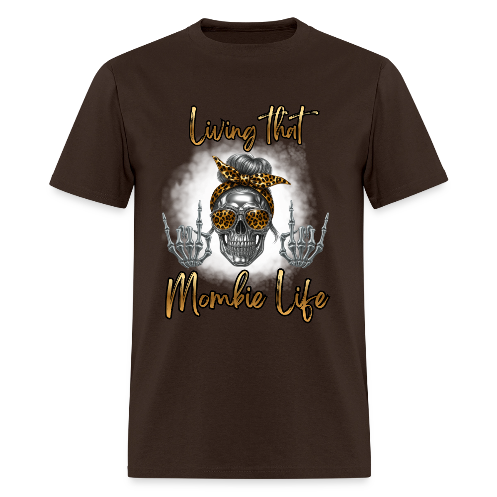 Mombie Life T-Shirt | GILDAN 5000 - brown