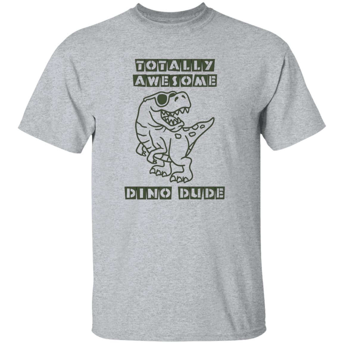 Dino Dude 100% Cotton T-Shirt