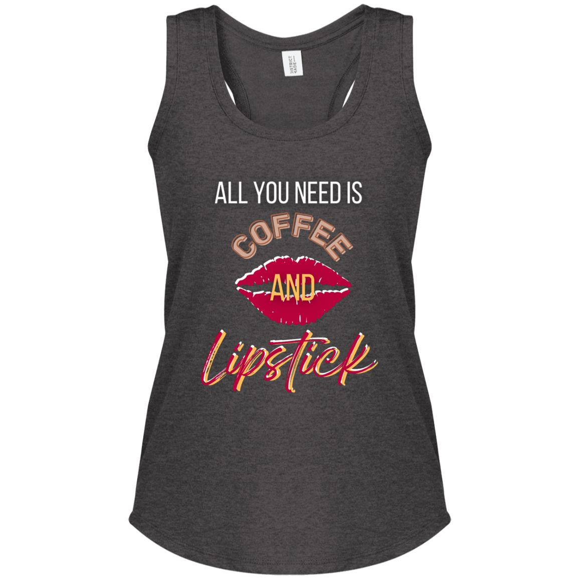 Coffee & Lipstick Women's Perfect Tri Racerback Tank