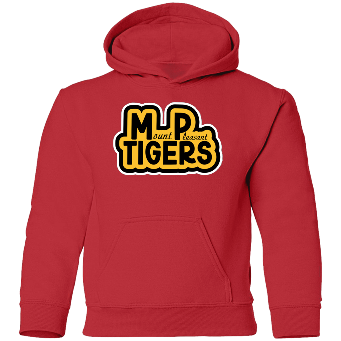 MP Tigers Black & Gold Youth Pullover Hoodie