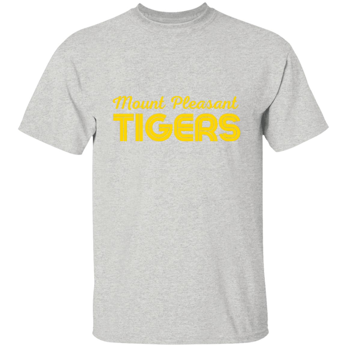 MP Tigers Gold- S-6xl- 5.3 oz. T-Shirt