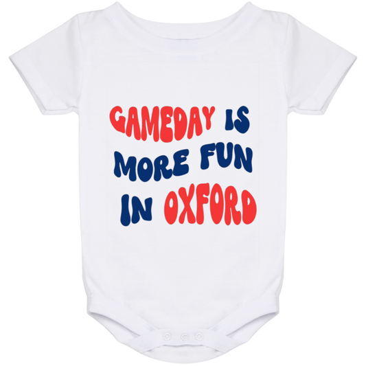 GAMEDAY OXFORD Baby Onesie 24 Month