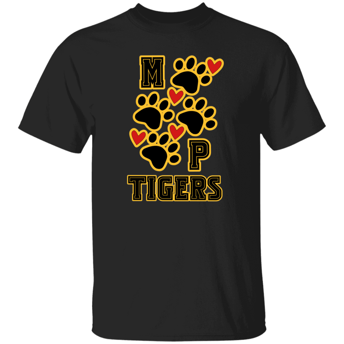 MP Tigers Heart & Sole T-Shirt plus size