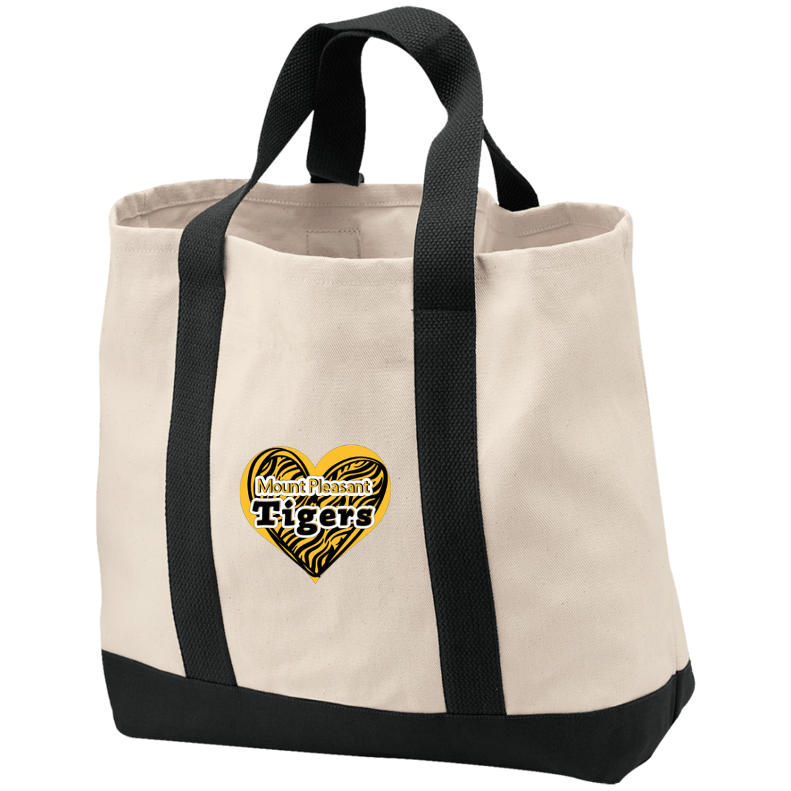 MP Tiger Love 2-Tone Shopping Tote