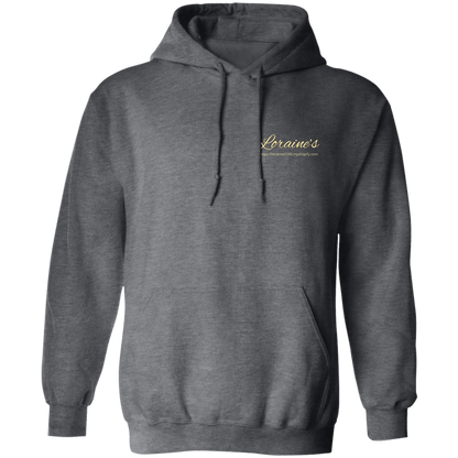 Psalm91:4 Pullover Hoodie 8 oz (Closeout)