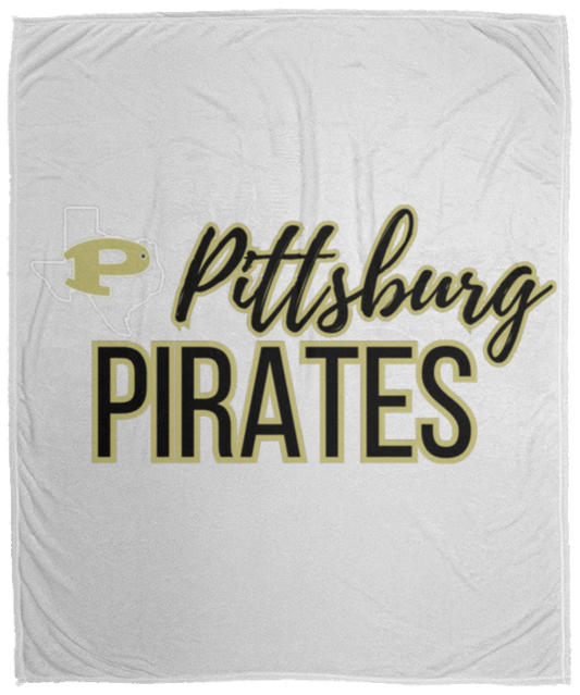 Pittsburg Pirates Cozy Plush Fleece Blanket - 50x60