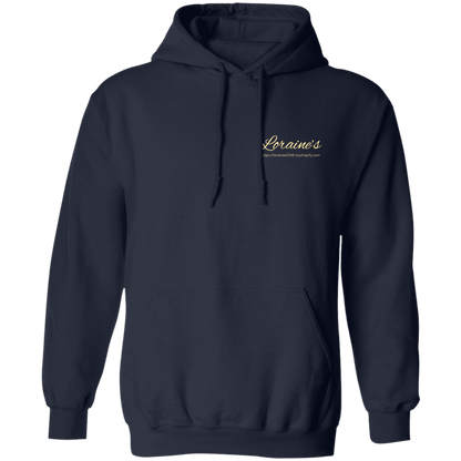 Psalm91:4 Pullover Hoodie 8 oz (Closeout)