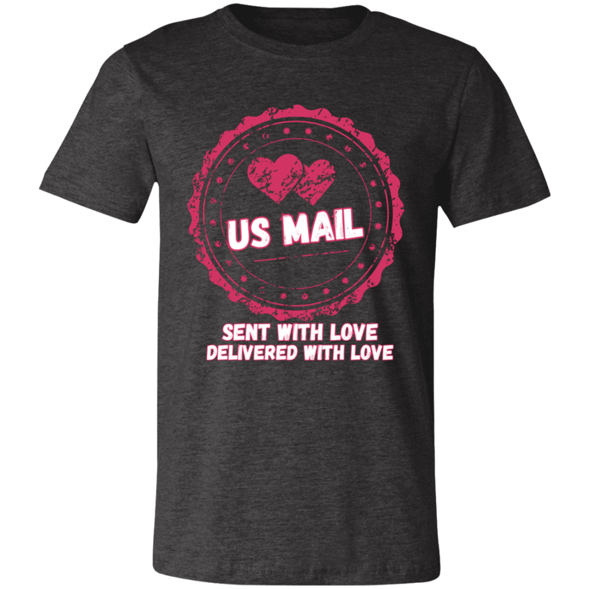 Sent With Love USMail Unisex Jersey Short-Sleeve T-Shirt