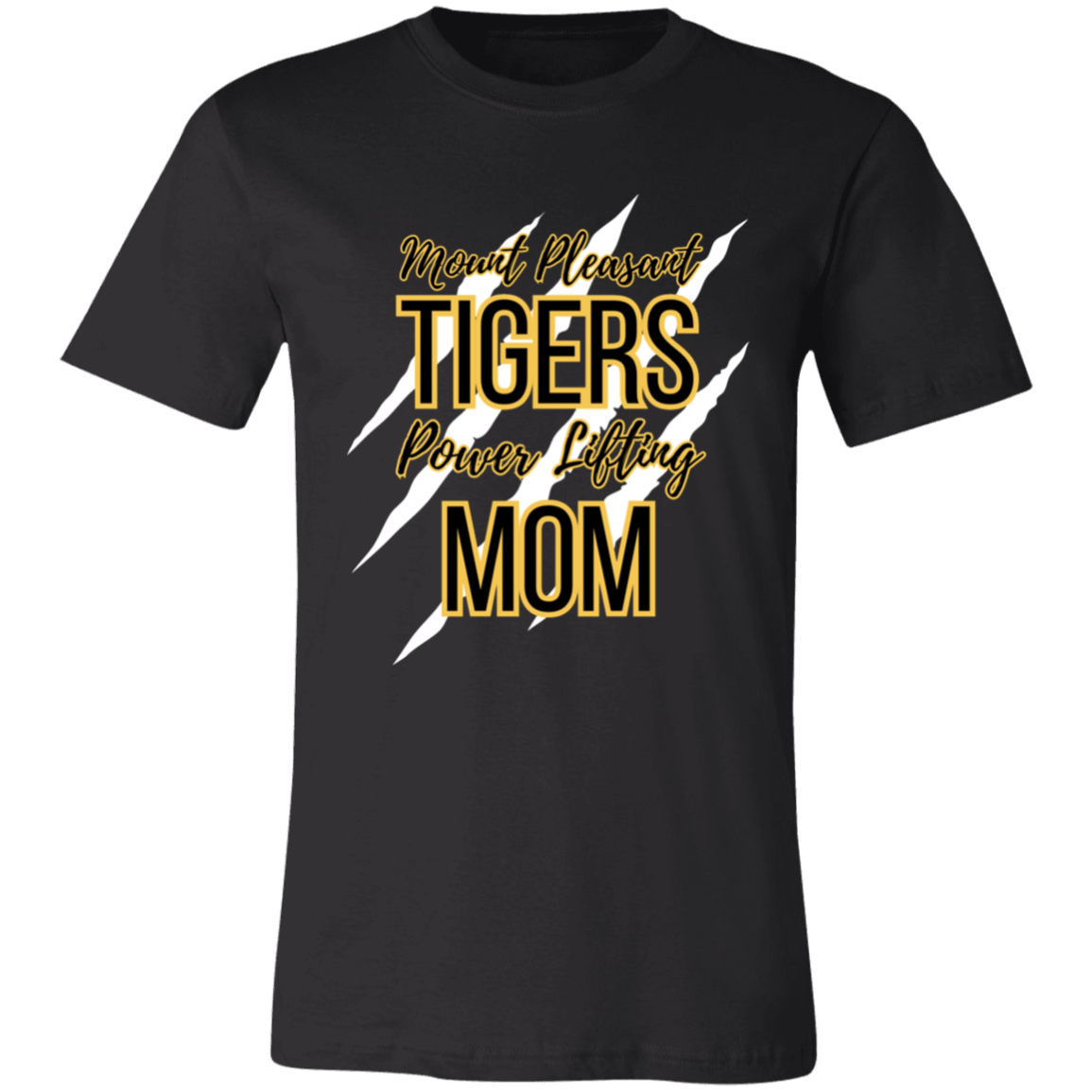 MPTiger Power Lifting MOM Jersey Short-Sleeve T-Shirt