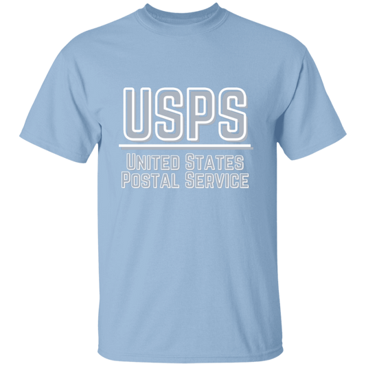 USPS Grey&White- 5.3 oz. T-Shirt