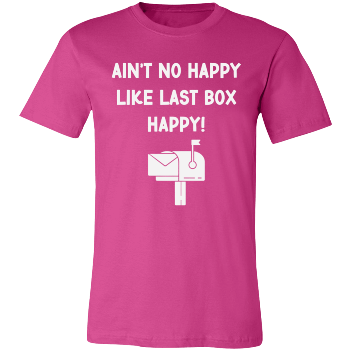 Last Box Happy Unisex Jersey Short-Sleeve T-Shirt