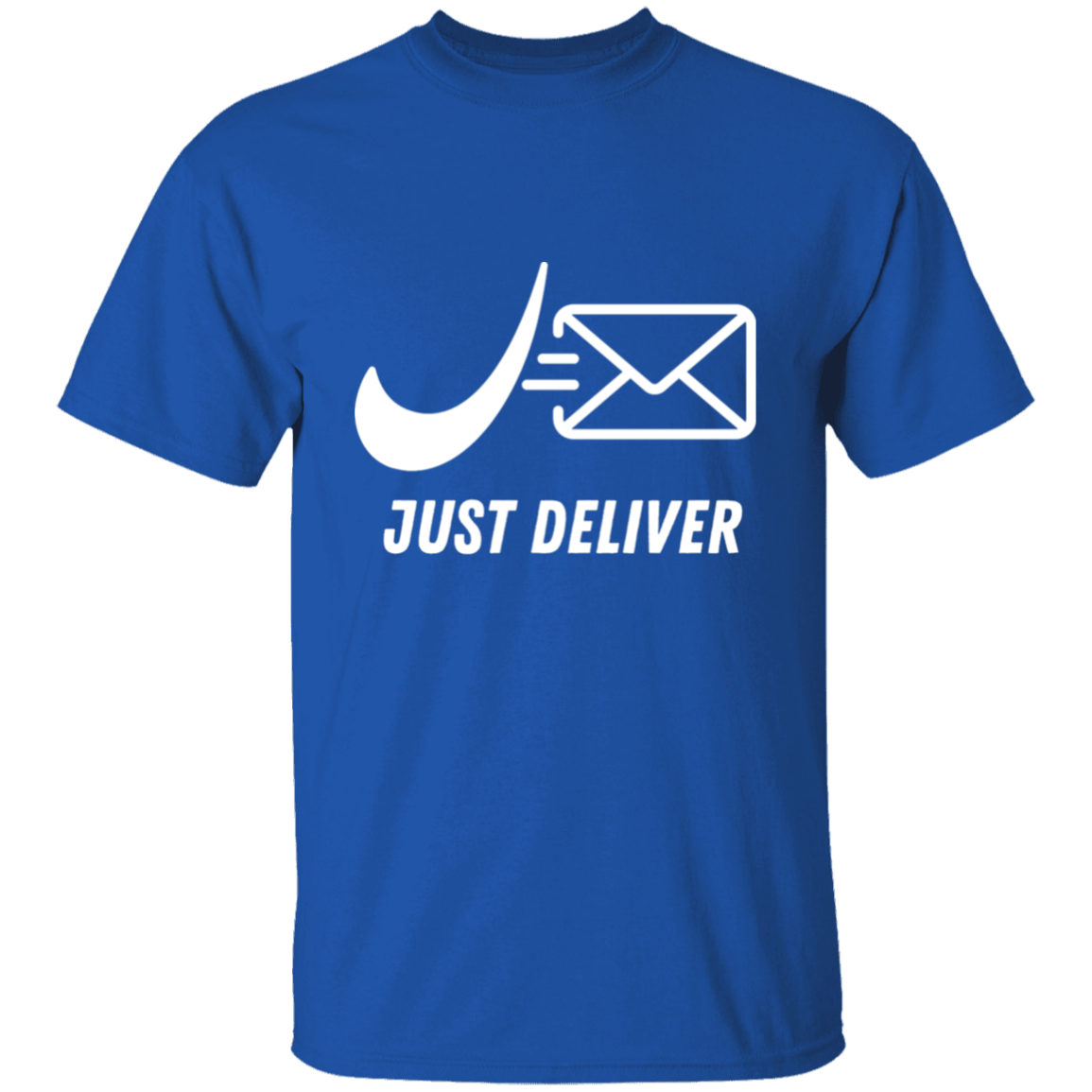 Just Deliver Envelope White 5.3 oz. T-Shirt