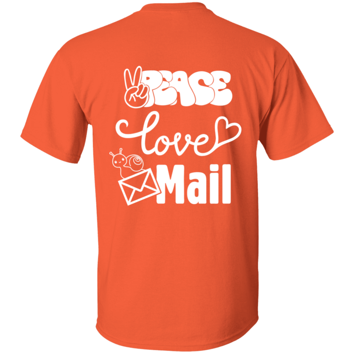 Peace Love Mail 1 W- 5.3 oz. T-Shirt