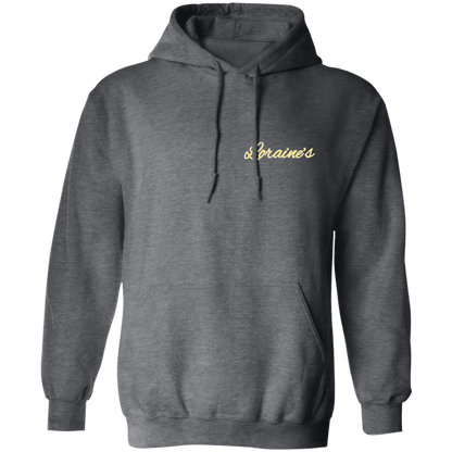 Colossians 3:23 yellow Pullover Hoodie 8 oz (Closeout)